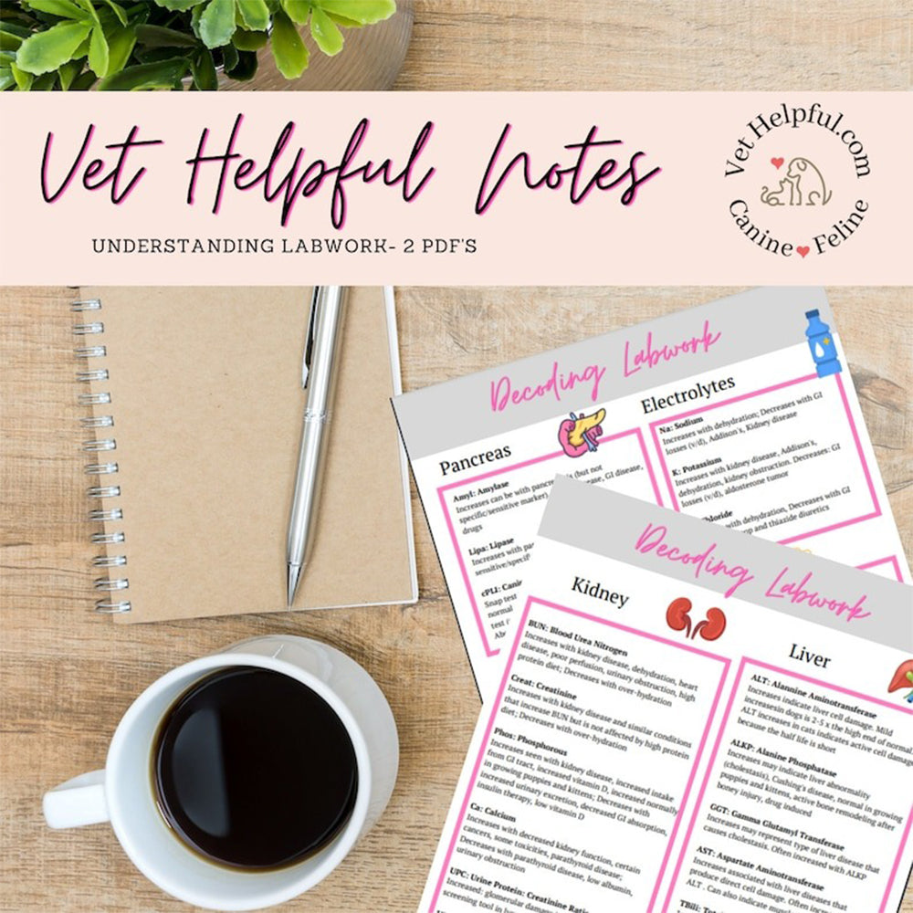 Vet Tech Blood Chemistry Interpretation, Vet nurse lab values