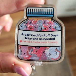 veterinary dog badge reel dog mom gift dog lover badge reel nurse gift id retractable badge nursing badge reel teacher gift vet tech badge