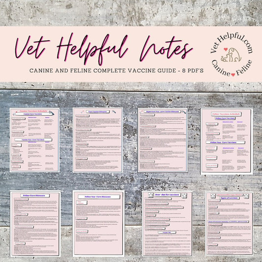 Canine and Feline Vaccine Basics Guide