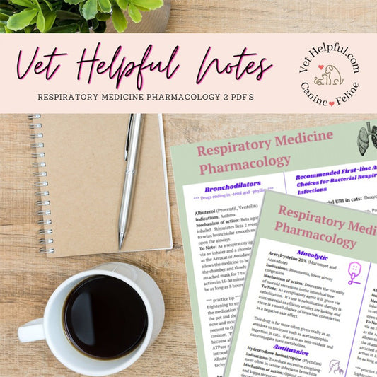 Vet Docnotes Pharmacology – Vet Helpful Notes