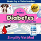 Canine/Feline Diabetes Guide, Vet Student Diabetes Guide, Vet Tech Diabetes Guide