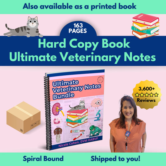 Ultimate Veterinary Notes Bundle - Hard Copy Book