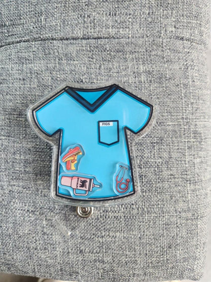 Nurse badge reel nursing retractable id badge nurse life stanley mug badge icu nurse emergency nurse er badge reel medical belt clip ID