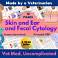 Vet Tech Skin and Ear Cytology Notes, Vet Tech and Vet Nurse Study
