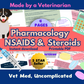 Pharmacology, vet tech notes, NSAID and Steroids, vet nursing notes