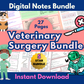 Veterinary Surgery Bundle, Vet Tech Notes, VTNE prep