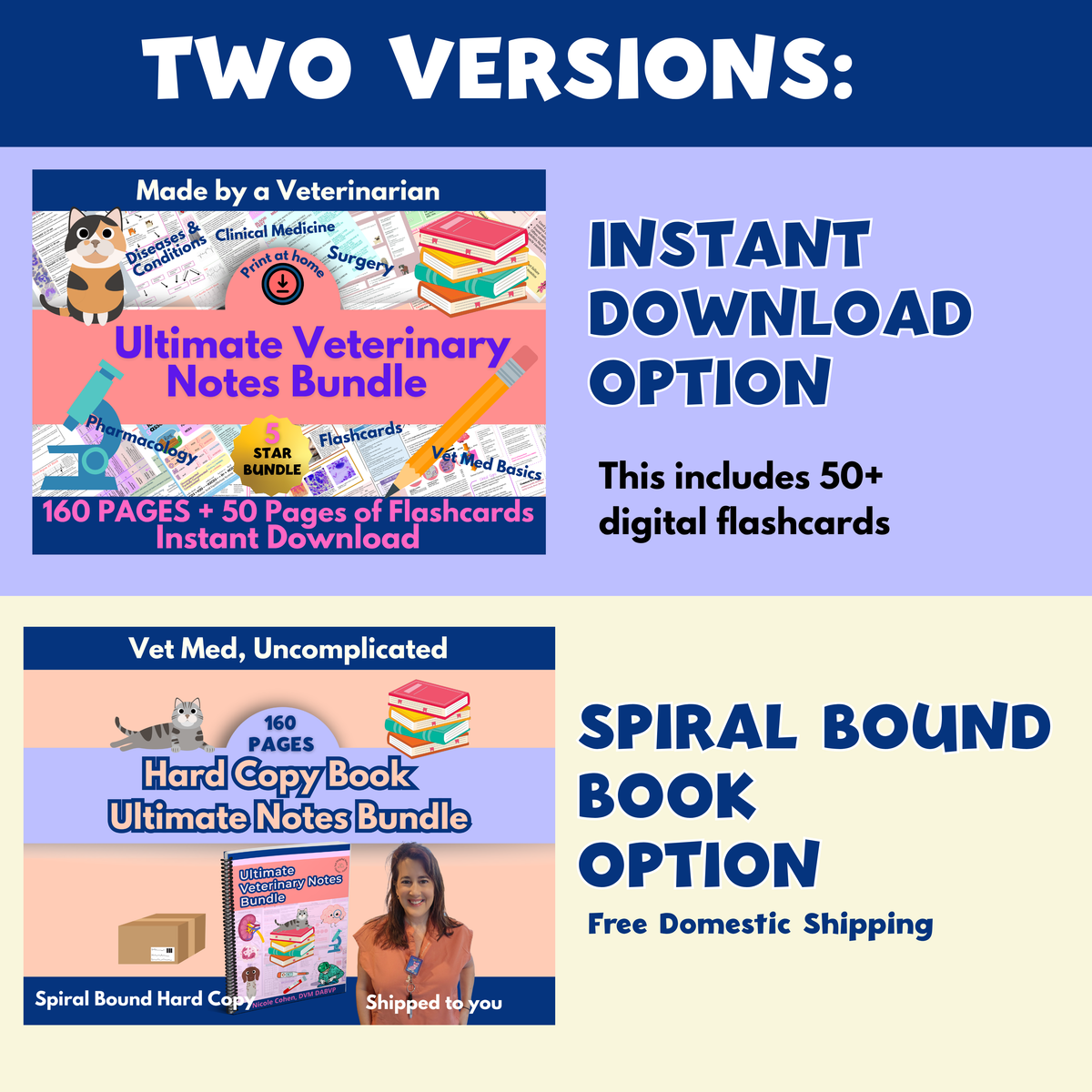 Ultimate Veterinary Notes Bundle - Hard Copy Book