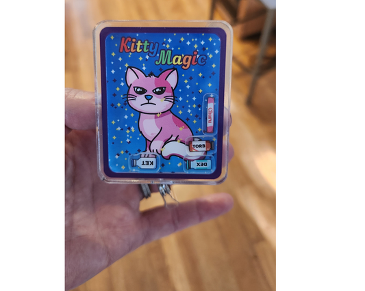 Kitty Magic Badge Reel