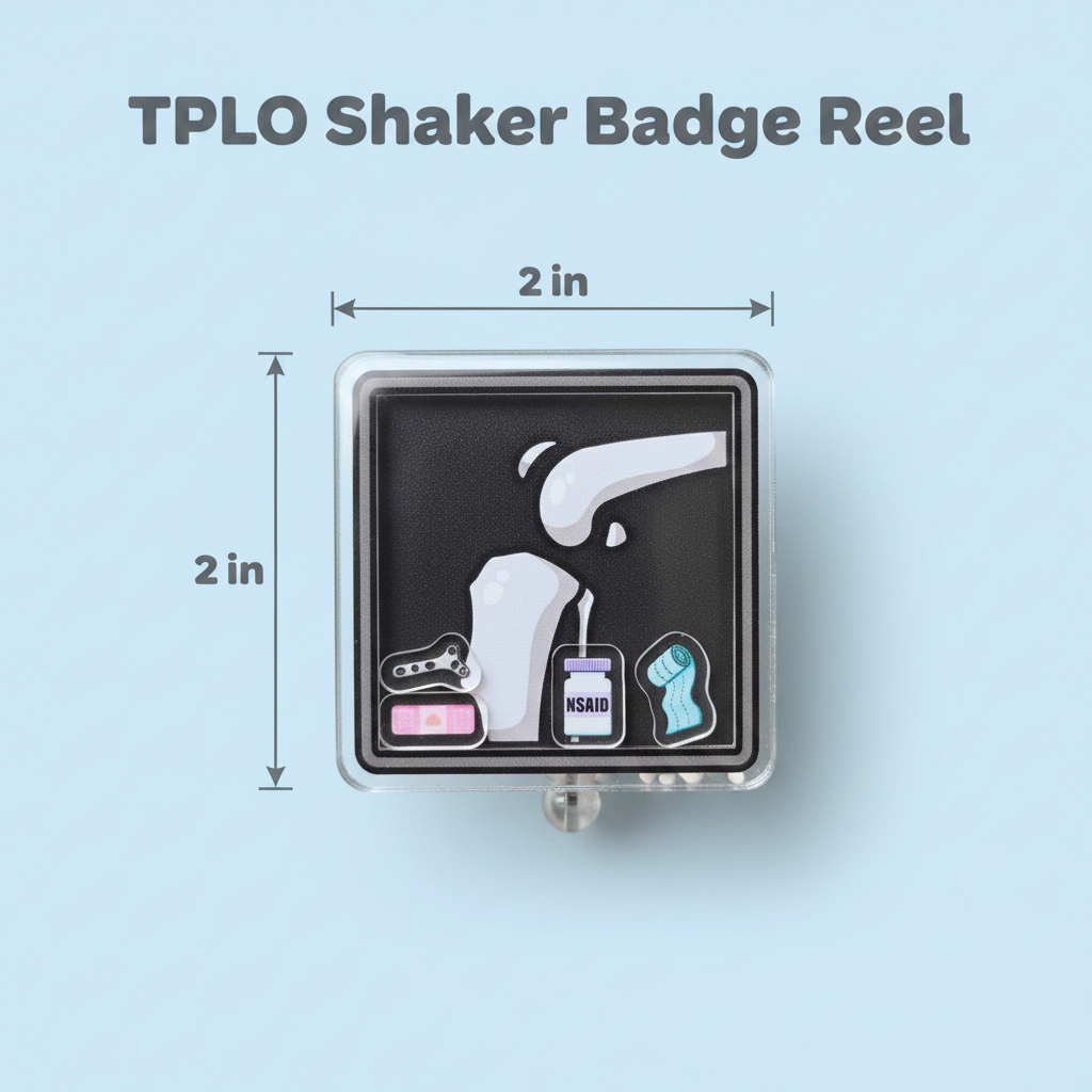 TPLO Shaker Badge Reel